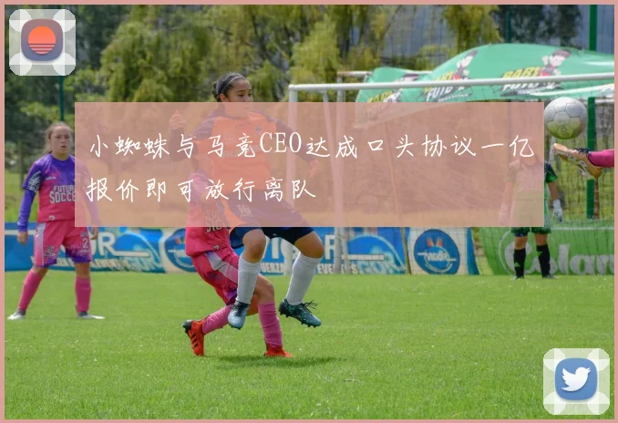 小蜘蛛与马竞CEO达成口头协议一亿报价即可放行离队